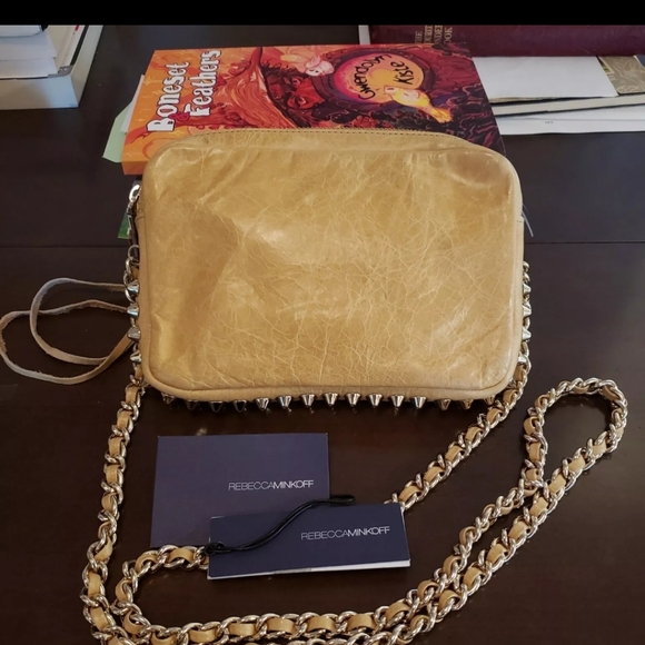 Rebecca Minkoff Flirty Spiked Crossbody Bag Rare - Picture 3 of 12
